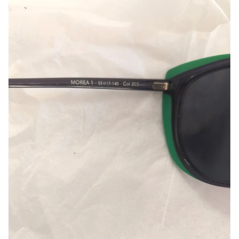 Green Sunglasses Face A Face Morea 1 Green Black Cool Turn Heads Edgy Retro EUC